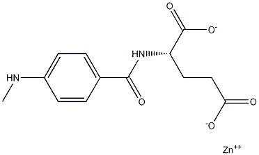 N-[4-(Methylamino)benzoyl]-L-glutamic acid zinc salt [66104-81-2]