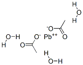 Lead(II) acetate trihydrate [C<sub>4</sub>H<sub>14</sub>O<sub>7</sub>Pb]