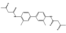 91-96-3 N,N'-(3,3'-dimethylbiphenyl-4,4'-ylene)di(acetoacetamide)