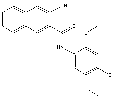 4273-92-1 4'-chloro-3-hydroxy-2',5'-dimethoxy-2-naphthanilide
