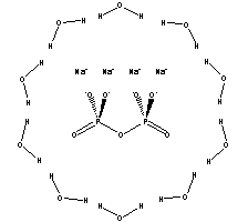 Tetrasodium pyrophosphate decahydrate [H<sub>20</sub>NaO<sub>17</sub>P<sub>2</sub>]