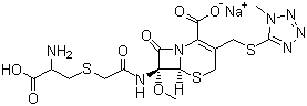 92636-39-0;75498-96-3;88641-36-5 (6r-(6-alpha,7-alpha))-7-((((2-amino-2-carboxyethyl)thio)acetyl)amino)-7-methoxy-3-(((1-methyl-1h-tetrazol-5-yl)thio)methyl)-8-oxo-5-thia-1-azabicyclo(4.2.0)oct-2-ene-2-carboxylic acid monosodium salt