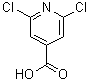 2,6-Dichloropyridine-4-carboxylic acid [C<sub>6</sub>H<sub>2</sub>Cl<sub>2</sub>NO<sub>2</sub>]