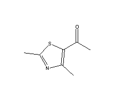 2,4-Dimethyl-5-acetylthiazole [C<sub>7</sub>H<sub>9</sub>NOS]