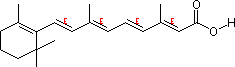 Tretinoin [C<sub>20</sub>H<sub>27</sub>O<sub>2</sub>]