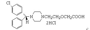 130018-87-0 Levocetirizine dihydrochloride