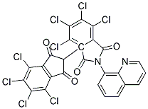 30125-47-4 3,4,5,6-tetrachloro-N-[2-(4,5,6,7-tetrachloro-2,3-dihydro-1,3-dioxo-1H-inden-2-yl)-8-quinolyl]phthalimide