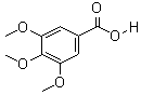 3,4,5-Trimethoxybenzoic acid [118-41-2]