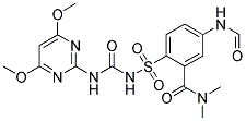 173159-57-4 2-[3-(4,6-Dimethoxy-2-pyrimidinyl)ureidosulfonyl]-4-(formamido)-N,N-dimethylbenzamide