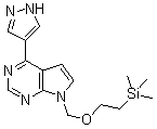 941685-27-4 4-(1H-Pyrazol-4-yl)-7-((2-(trimethylsilyl)ethoxy)methyl-7H-pyrrolo[2,3-d]pyrimidine