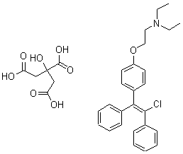 50-41-9;43054-45-1 clomifene dihydroen citrate