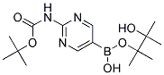1032758-88-5 [2-[(tert-Butoxycarbonyl)amino]pyrimidin-5-yl]boronic acid pinacol ester