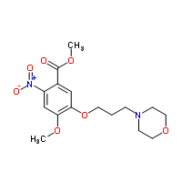 214472-37-4 Methyl 4-methoxy-3-(3-morpholinopropoxy)-2-nitrobenzoate
