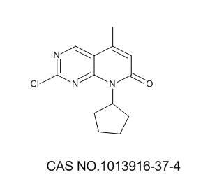 1013916-37-4 2-chloro-8-cyclopentyl-5-methylpyrido[2,3-d]pyrimidin-7(8H)-one