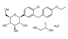 dapagliflozin propanediol monohydrate [960404-48-2]