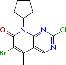 1016636-76-2 6-Bromo-2-chloro-8-cyclopentyl-5-methylpyrido[2,3-d]pyrimidin-7(8H)-one
