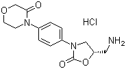 898543-06-1 4-[4-[(5S)-5-(Aminomethyl)-2-oxo-3-oxazolidinyl]phenyl]-3-morpholinone hydrochloride