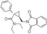 cis-2-[(1,3-Dihydro-1,3-dioxo-2H-isoindol-2-yl)methyl-N,N-diethyl-1-phenylcyclopropanecarboxamide [105310-75-6]