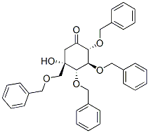 115250-38-9 (2R,3S,4S,5S)-5-Hydroxy-2,3,4-tris(phenylmethoxy)-5-[(phenylmethoxy)methyl]-cyclohexanone