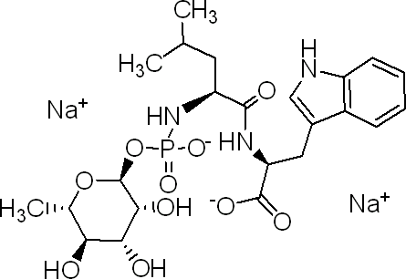 119942-99-3 N-(alpha-rhamnopyranosylphos.)-L-leucyl-L-tryp. disod. salt