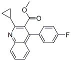 121659-86-7 Methyl 4-(4'-fluorophenyl)-2-(cyclopropyl)-3-quinolinecarboxylate