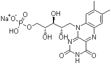 Riboflavin sodium phosphate [130-40-5]