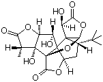 15291-77-7 ginkgolide B from ginkgo leaves