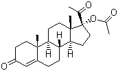 17308-02-0 3,20-dioxopregn-4-en-17-β-yl acetate