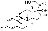 24916-90-3 9β,11β-epoxy-17,21-dihydroxy-16α-methylpregna-1,4-diene-3,20-dione