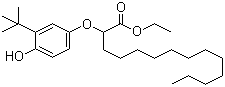 31994-60-2 Ethyl 2-(m-tert-butyl-p-hydroxyphenoxy)tetradecanoate