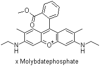68310-07-6 Xanthylium, 3,6-bis(ethylamino)-9-[2-(methoxycarbonyl)phenyl]-2,7-dimethyl-, molybdatephosphate
