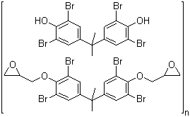 68928-70-1 Tetrabromobisphenol A/2,2-Bis-[4-(2,3-epoxypropoxy)-dibromophenyl]-propane copolymer