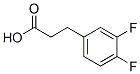 161712-75-0 3,4-difluorohydrocinnamic acid