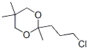 2-(3-chloropropyl)-2,5,5-trimethyl-1,3-dioxane