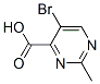 100707-39-9 5-Bromo-2-methyl-4-pyrimidinecarboxylic acid