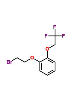 160969-00-6 1-(2-Bromo-ethoxy)-2-(2,2,2,trifluro ethoxy)benzene