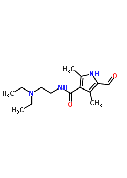 356068-86-5  5-Formyl-2,4-dimethyl-1H-pyrrole-3-carboxylic acid (2-diethylamino-ethyl)-amide