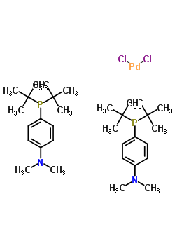 Dichlorobis[di-tert-butyl(4-dimethylaminophenyl)phosphino]palladium(II) [887919-35-9]