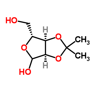 2,3-O-(1-methylethylidene)-D-ribofuranose [4099-88-1]