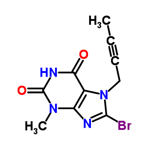 666816-98-4 8-bromo-7-but-2-yn-1-yl-3-methyl-3,7-dihydro-1H-purine-2,6-dione