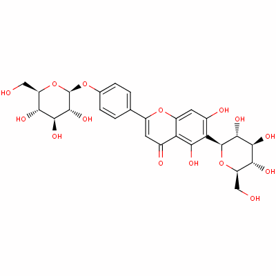 19416-87-6 5,7-dihydroxy-6-[(2S,3S,4R,5R,6R)-3,4,5-trihydroxy-6-(hydroxymethyl)ox an-2-yl]-2-[4-[(2S,3S,4R,5R,6R)-3,4,5-trihydroxy-6-(hydroxymethyl)oxan -2-yl]oxyphenyl]chromen-4-one
