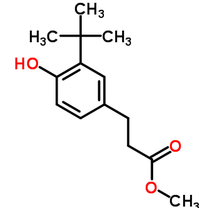 methyl 3-(3-tert-butyl-4-hydroxyphenyl)propanoate [36837-50-0]