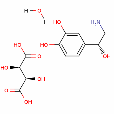 108341-18-0;69815-49-2 (R)-(-)-norepinephrine L-bitartrate monohydrate
