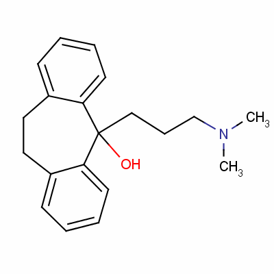 1159-03-1 5-(3-dimethylaminopropyl)-10,11-dihydrodibenzo(a,d)cyclohepten-5-ol