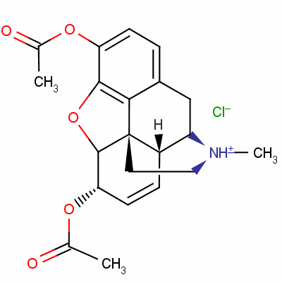 diamorphine structure. Diamorphine Hydrochloride