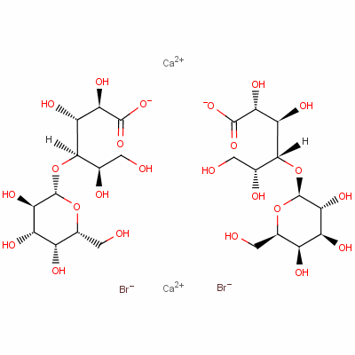 33659-28-8 calcium bis(4-O-(β-D-galactosyl)-]Dgluconate)-calcium bromide (1:1)