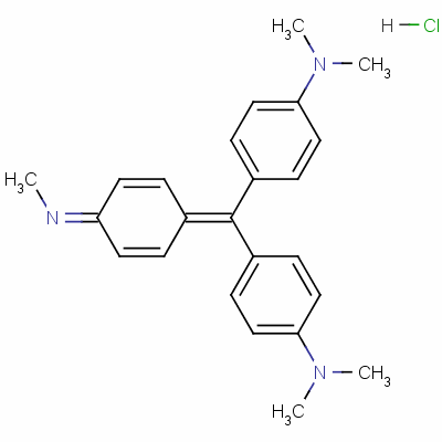 603-47-4;8004-87-3 4-[[4-(dimethylamino)phenyl][4-(methylimino)cyclohexa-2,5-dien-1-ylidene]methyl]-N,N-dimethylaniline monohydrochloride