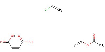 poly(vinyl chloride-co-vinyl acetate-co-maleic ac