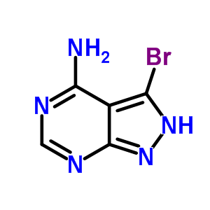 3-bromo-2H-pyrazolo[3,4-d]pyrimidin-4-amine [83255-86-1]