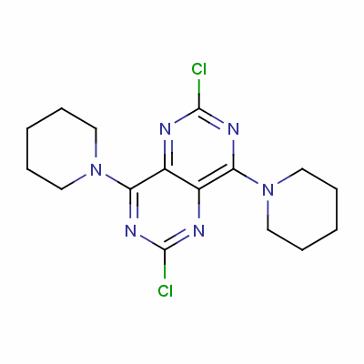 7139-02-8 2,6-dichloro-4,8-dipiperidinopyrimido[5,4-d]pyrimidine
